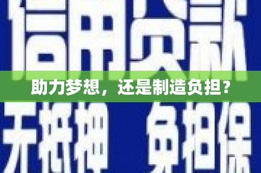 临漳助力梦想，还是制造负担？