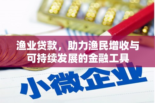 临漳渔业贷款，助力渔民增收与可持续发展的金融工具