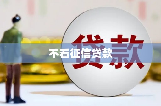 临漳不看征信贷款