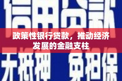 临漳政策性银行贷款，推动经济发展的金融支柱