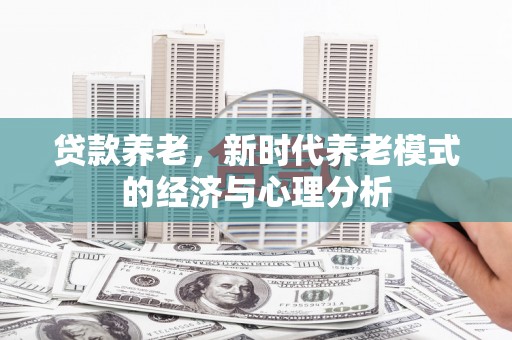 临漳贷款养老，新时代养老模式的经济与心理分析