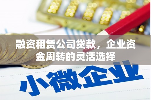临漳融资租赁公司贷款，企业资金周转的灵活选择