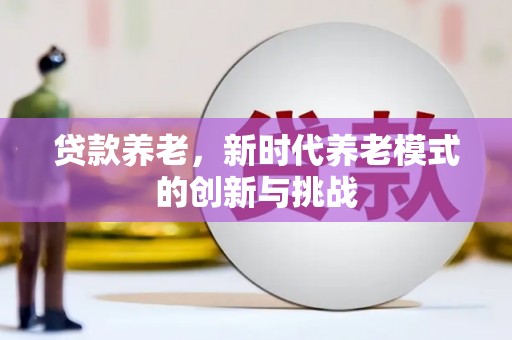 临漳贷款养老，新时代养老模式的创新与挑战
