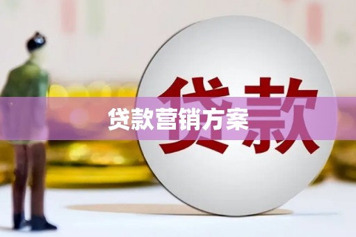 临漳贷款营销方案