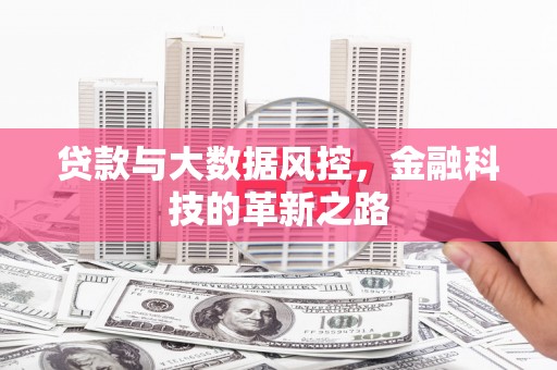 临漳贷款与大数据风控，金融科技的革新之路