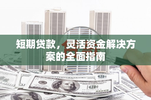 临漳短期贷款，灵活资金解决方案的全面指南