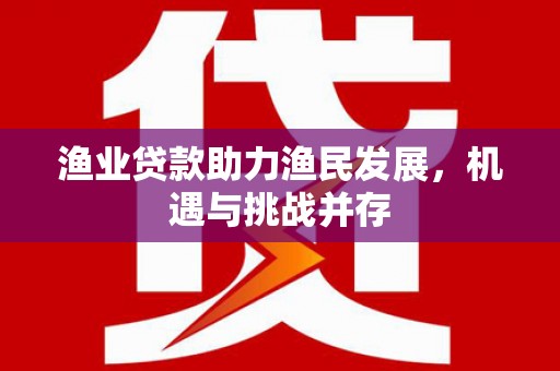 临漳渔业贷款助力渔民发展，机遇与挑战并存