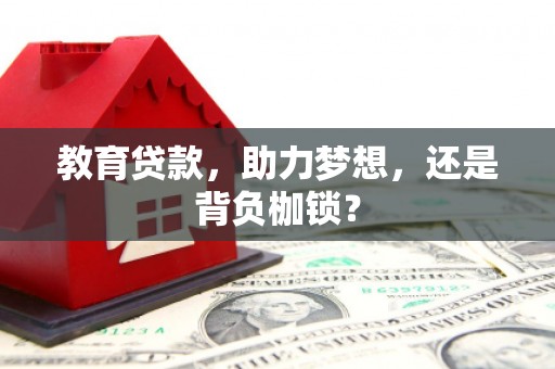 临漳教育贷款，助力梦想，还是背负枷锁？