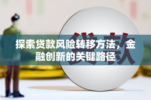 临漳探索贷款风险转移方法，金融创新的关键路径
