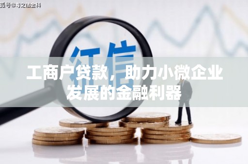 临漳工商户贷款，助力小微企业发展的金融利器