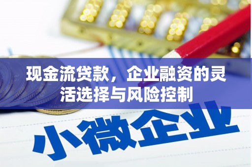 临漳现金流贷款，企业融资的灵活选择与风险控制