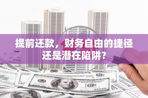 临漳提前还款，财务自由的捷径还是潜在陷阱？