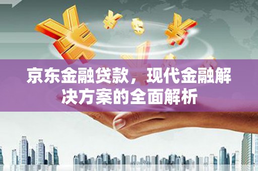 临漳京东金融贷款，现代金融解决方案的全面解析