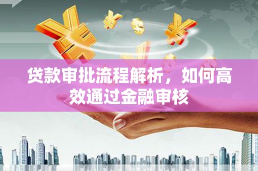 临漳贷款审批流程解析，如何高效通过金融审核