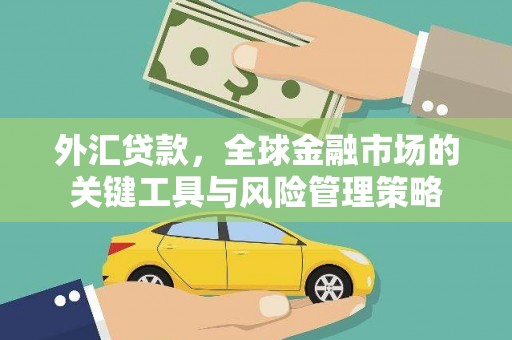 临漳外汇贷款，全球金融市场的关键工具与风险管理策略