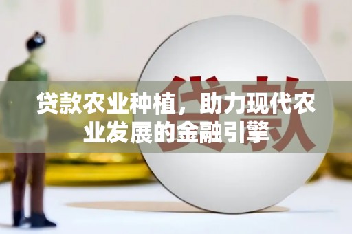 临漳贷款农业种植，助力现代农业发展的金融引擎