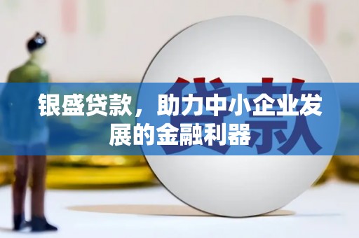 临漳银盛贷款，助力中小企业发展的金融利器