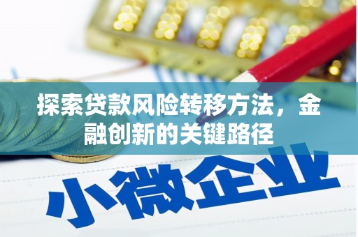 临漳探索贷款风险转移方法，金融创新的关键路径