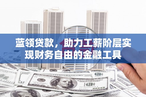 临漳蓝领贷款，助力工薪阶层实现财务自由的金融工具
