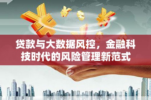 临漳贷款与大数据风控，金融科技时代的风险管理新范式