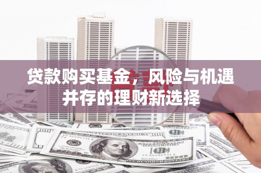 临漳贷款购买基金，风险与机遇并存的理财新选择
