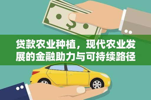 临漳贷款农业种植，现代农业发展的金融助力与可持续路径