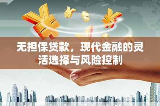 临漳无担保贷款，现代金融的灵活选择与风险控制