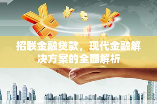临漳招联金融贷款，现代金融解决方案的全面解析