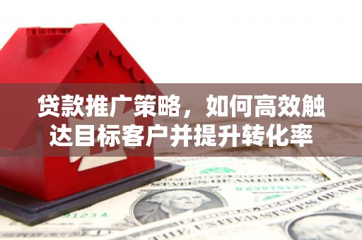 临漳贷款推广策略，如何高效触达目标客户并提升转化率