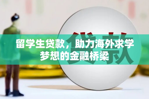 临漳留学生贷款，助力海外求学梦想的金融桥梁