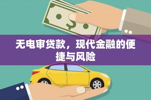 临漳无电审贷款，现代金融的便捷与风险