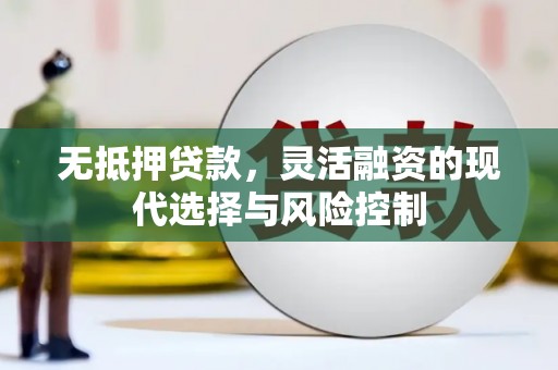 临漳无抵押贷款，灵活融资的现代选择与风险控制