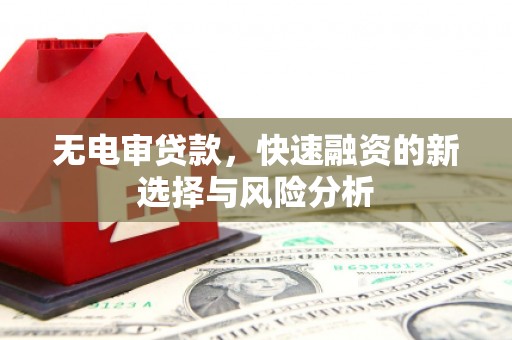 临漳无电审贷款，快速融资的新选择与风险分析
