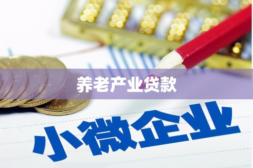 临漳养老产业贷款