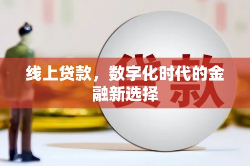 临漳线上贷款，数字化时代的金融新选择